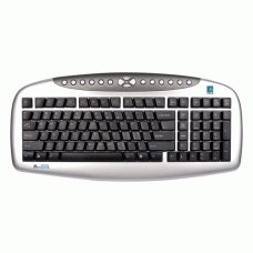 Keyboard A4TECH Multimedia Comfort Round